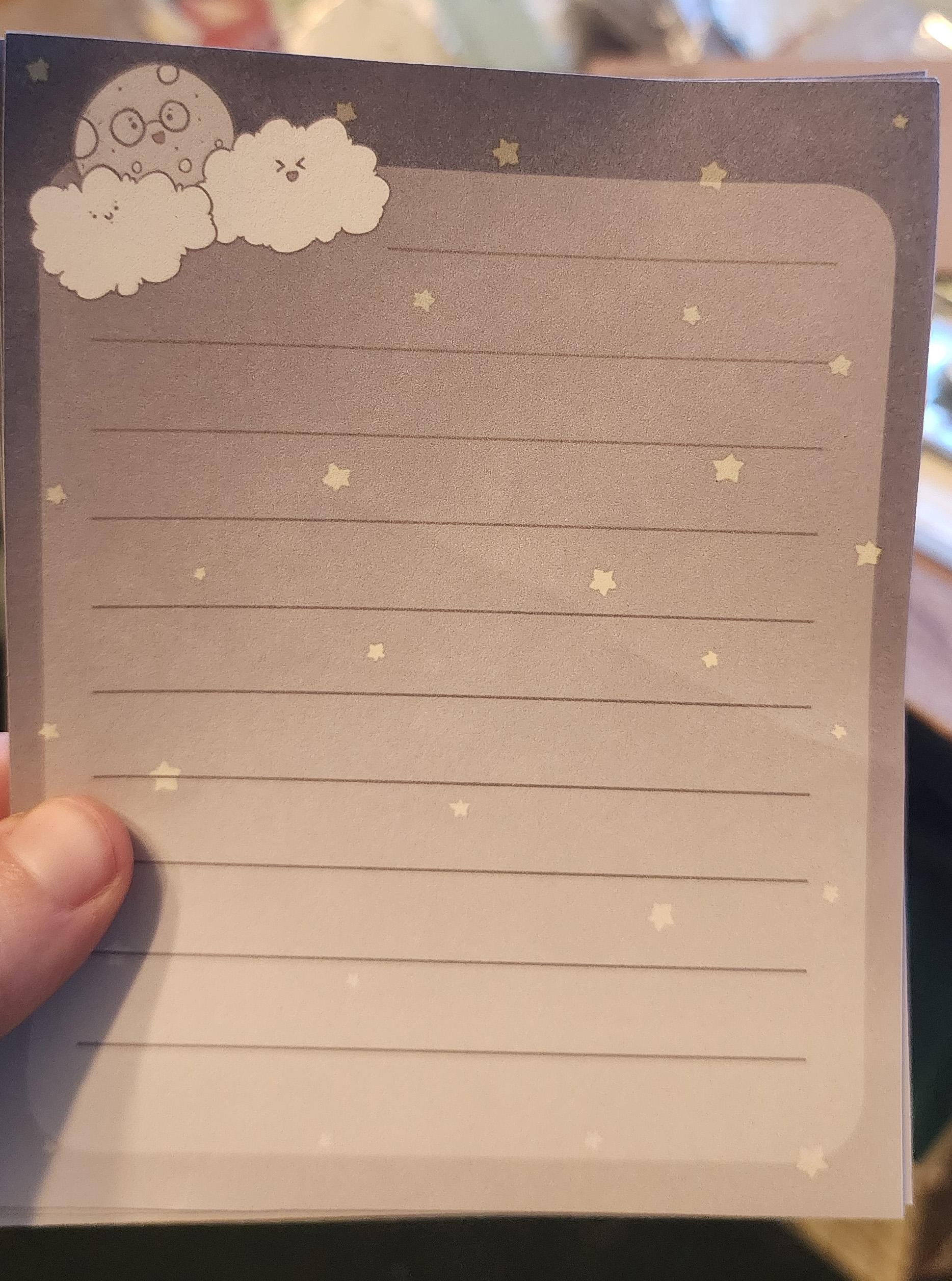 Night Sky Notepad