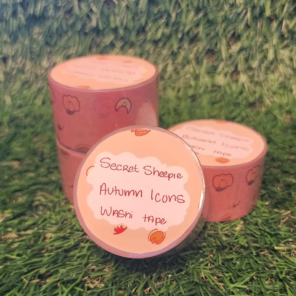 Autumn Icons Washi Tape