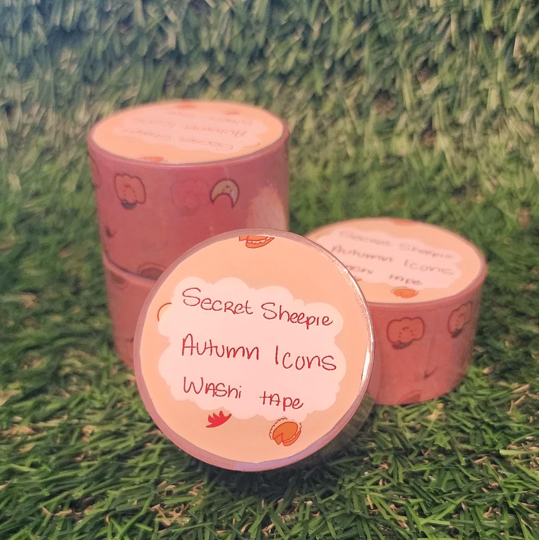 Autumn Icons Washi Tape