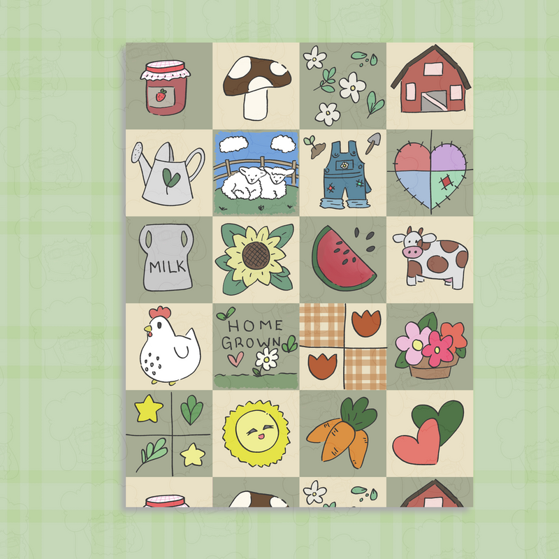 Farm Vibes Kindle Insert