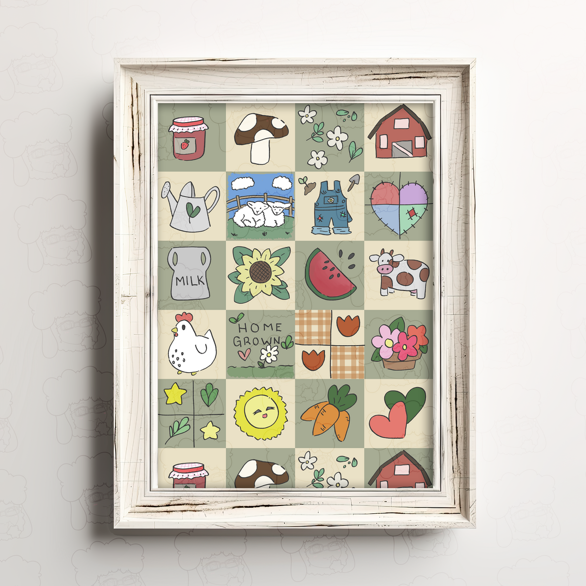 Farm Vibes Art Print