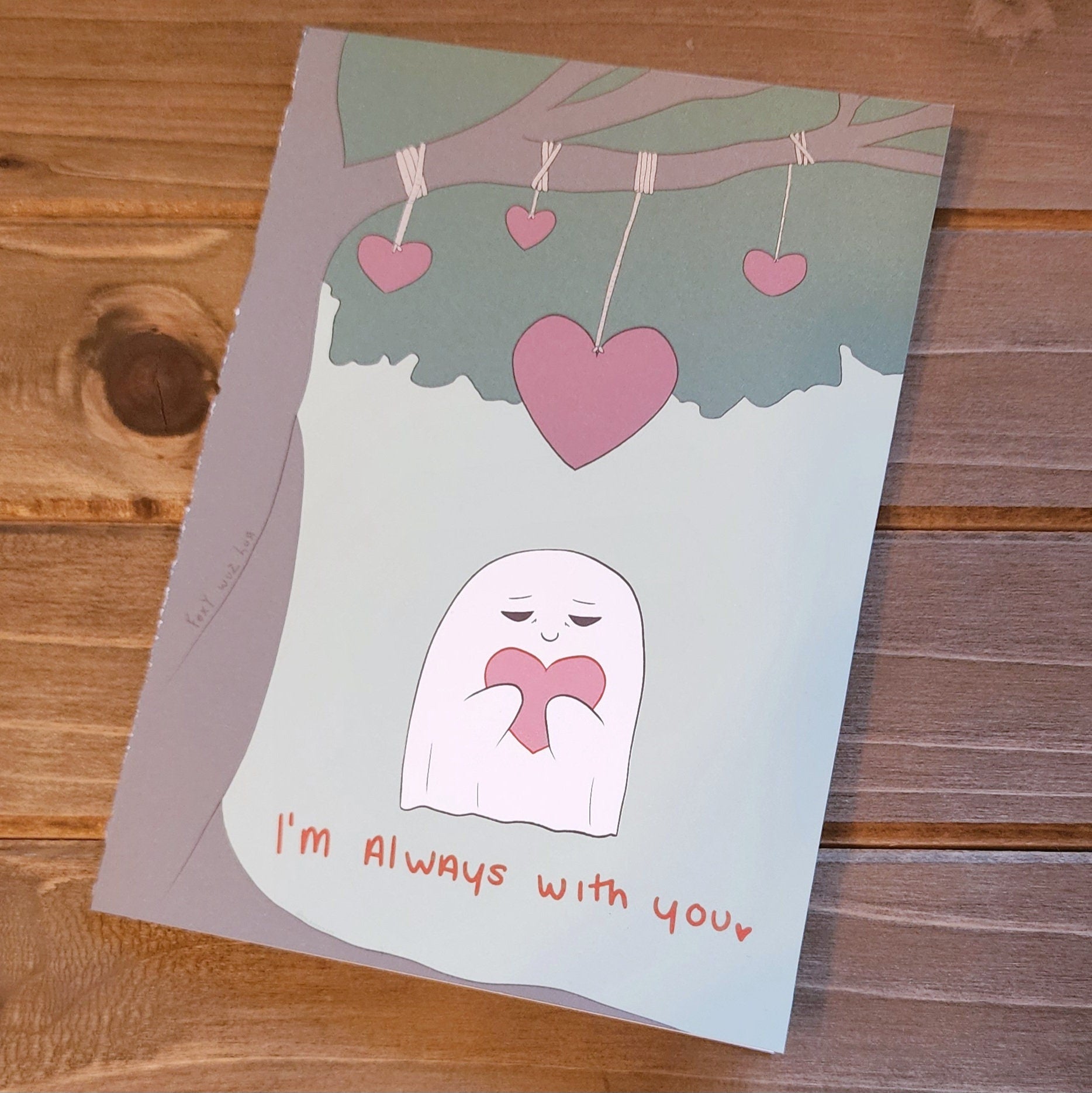 Ghostie Love Greeting Card