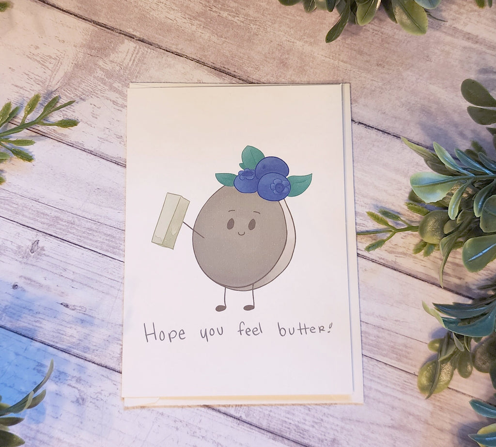 Hope You Feel Butter Greeting Card