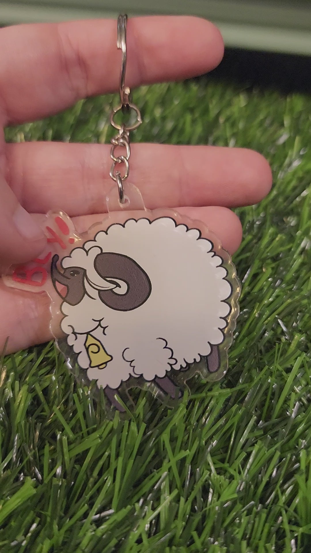 Tender Lamb Keychain