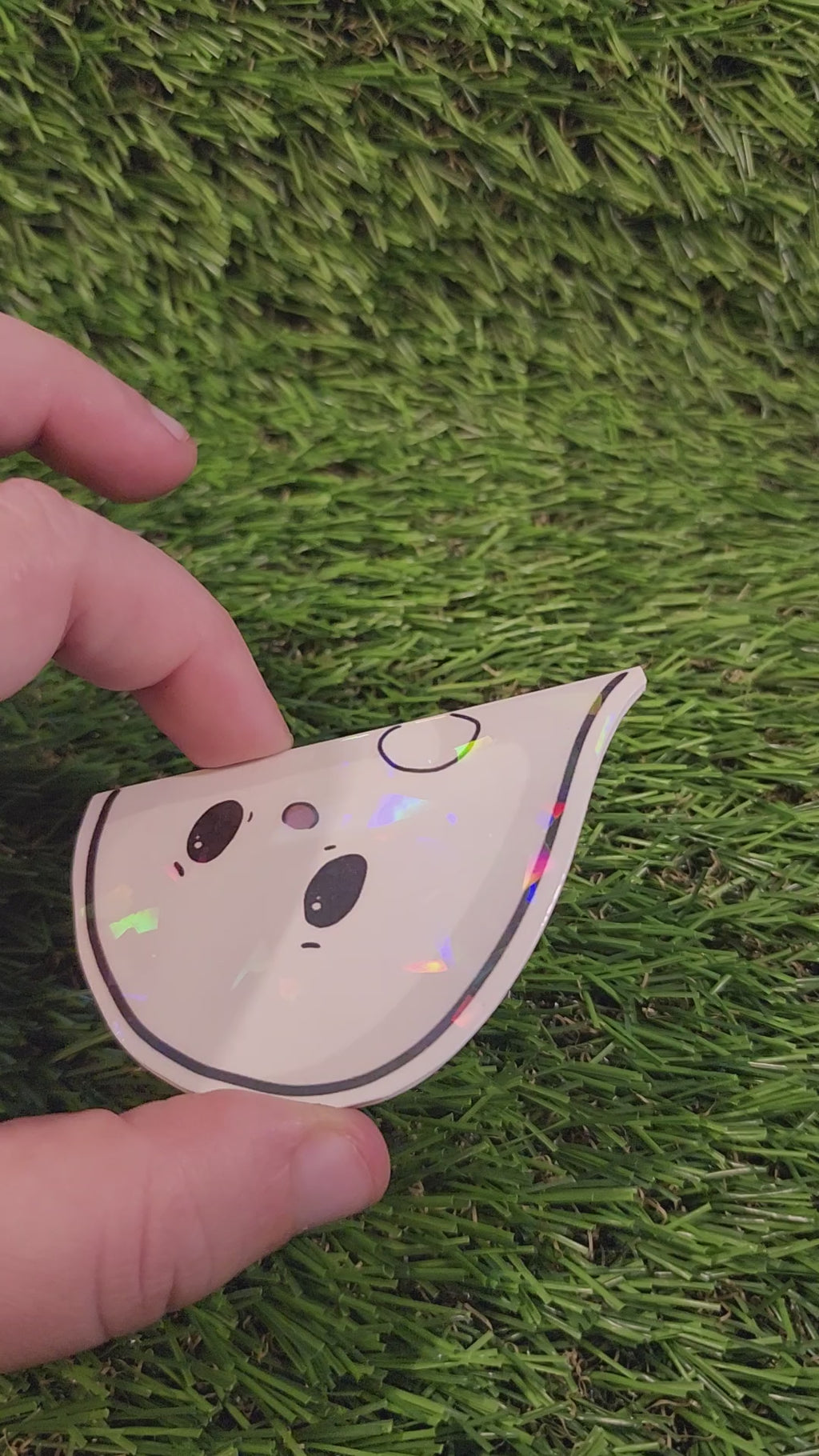 Ghostie Peek Magnetic Bookmark