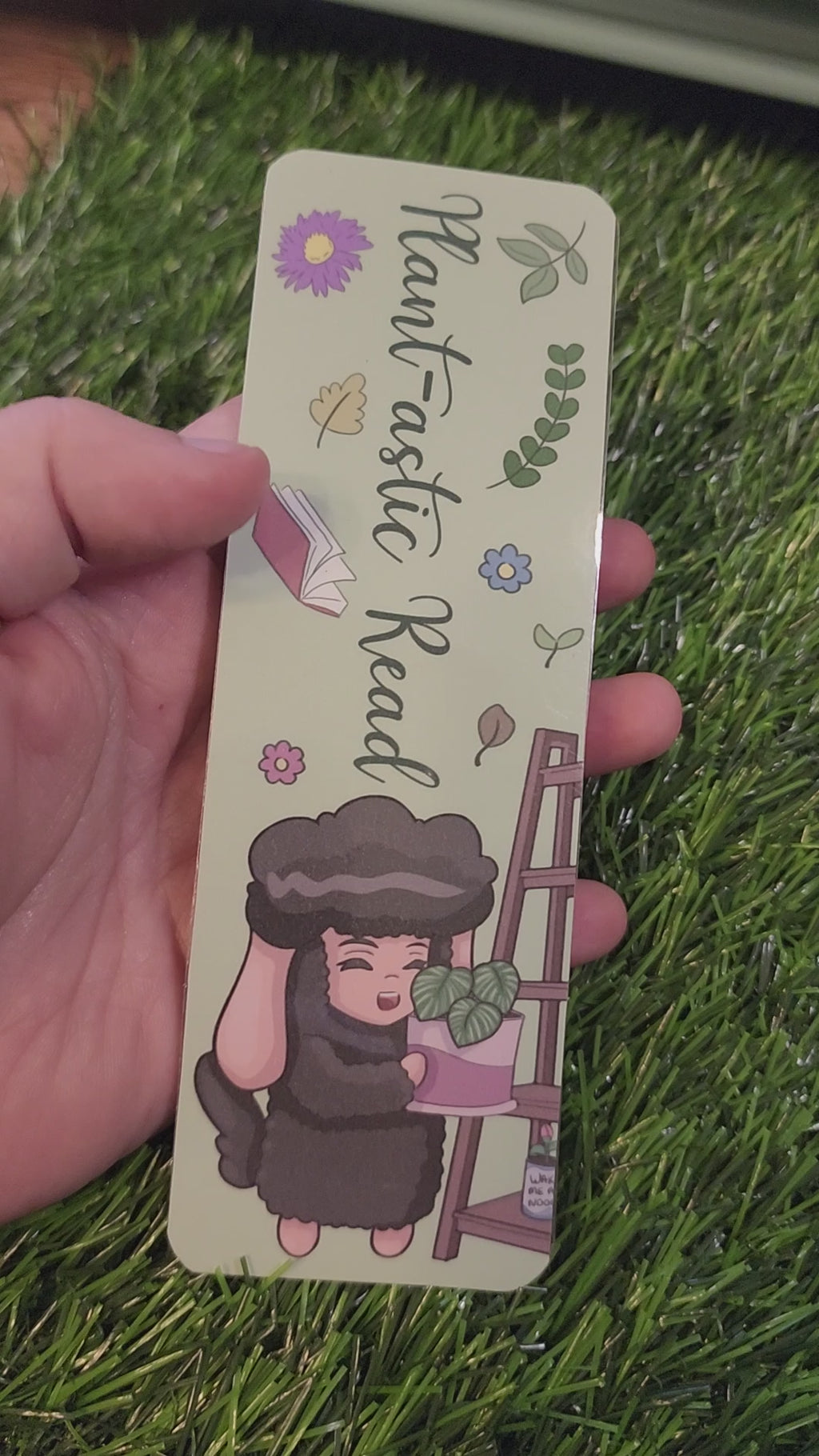 Plant-astic Read Bookmark