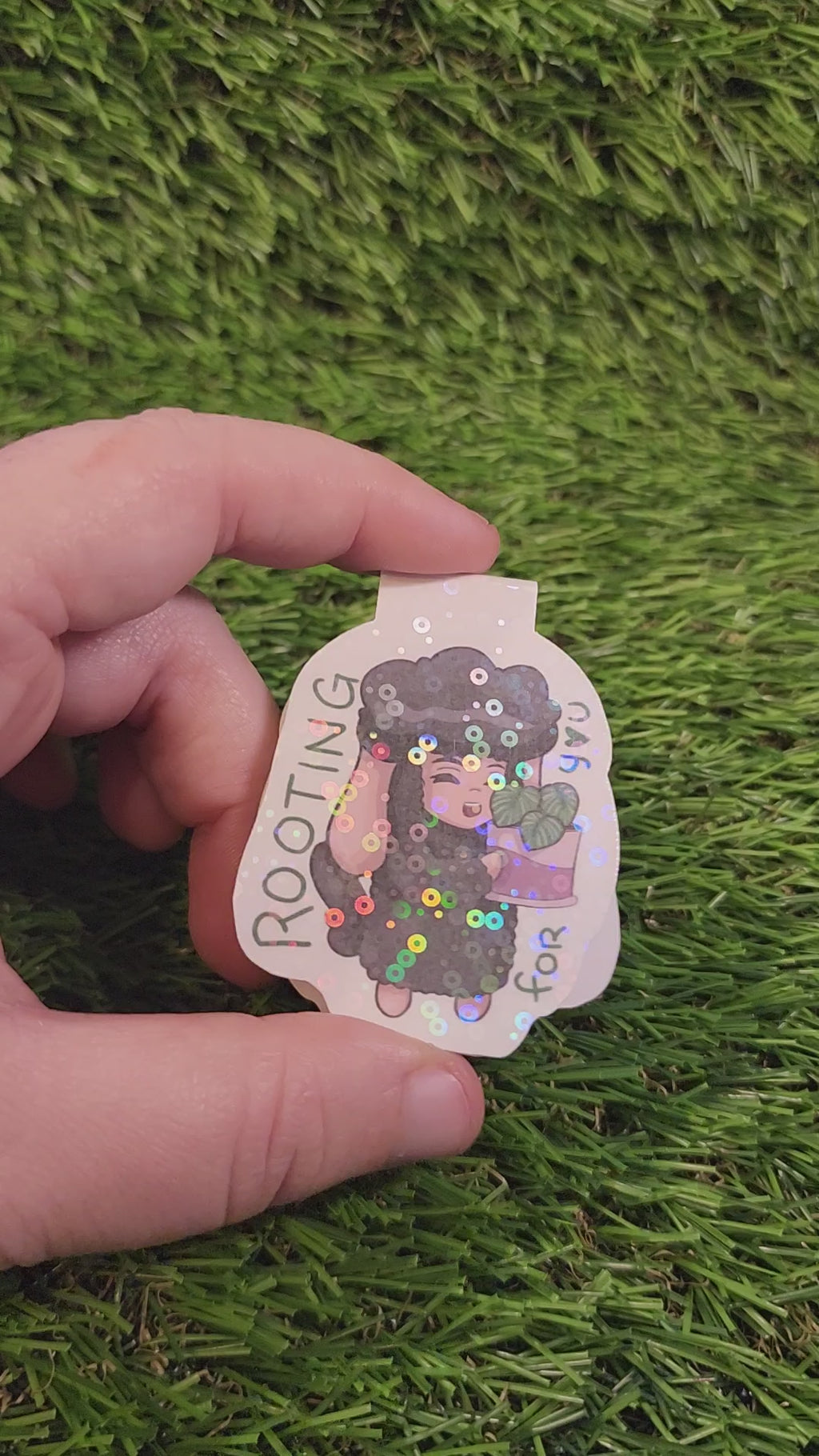 Rooting For You Magnetic Bookmark