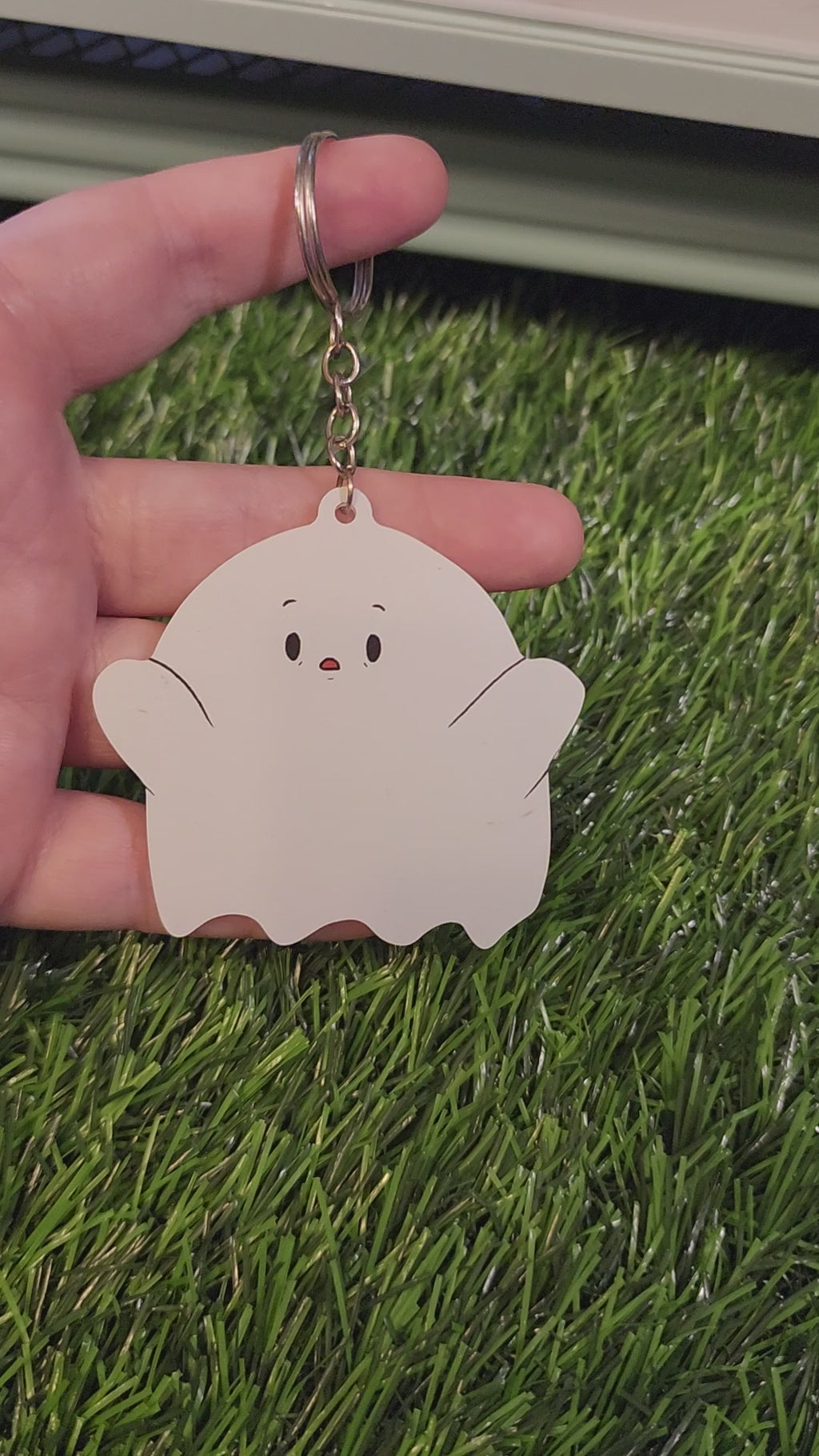 Ghostie "Scawry" Kawaii Acrylic Charm