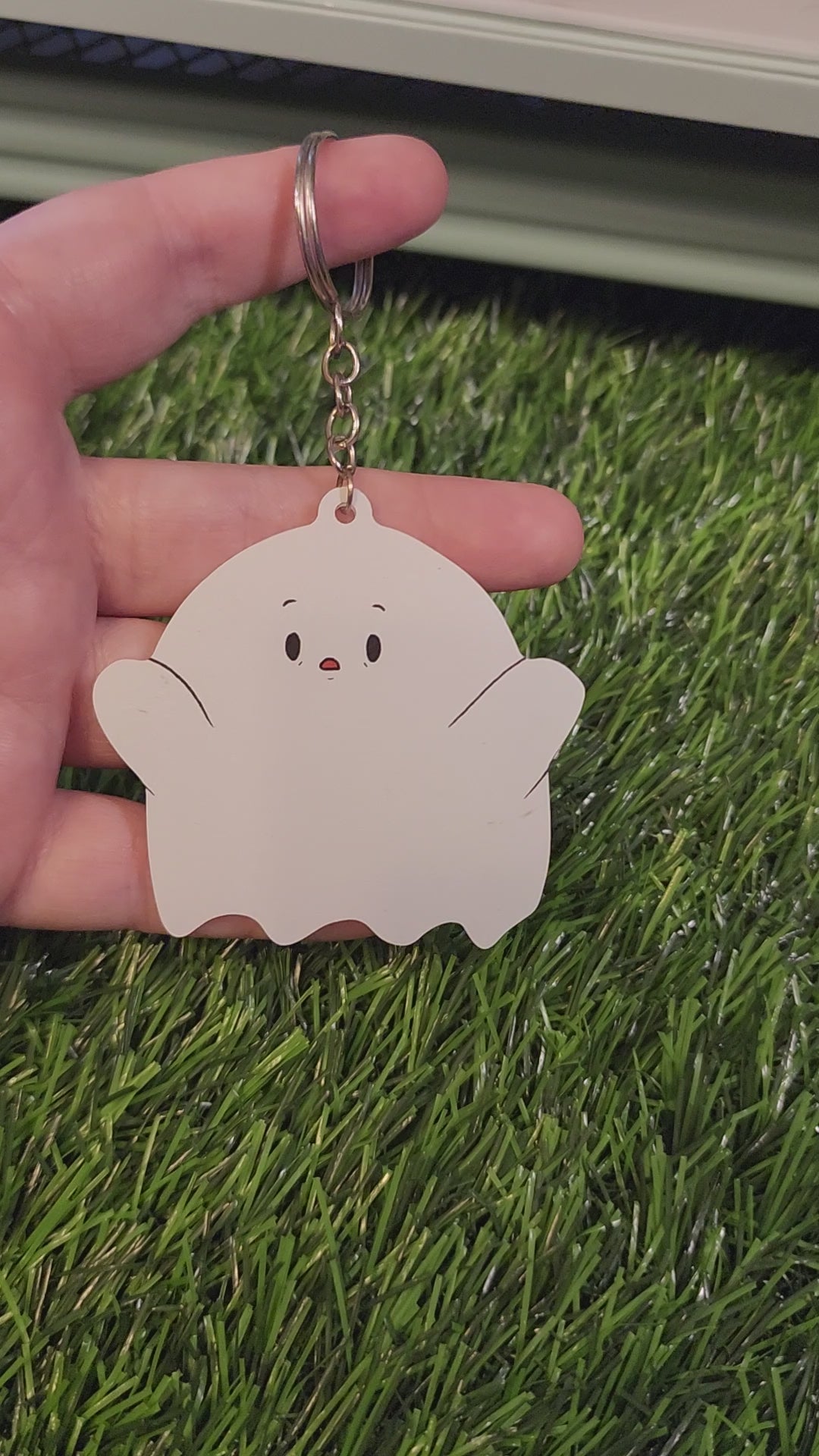 Ghostie "Scawry" Kawaii Acrylic Charm