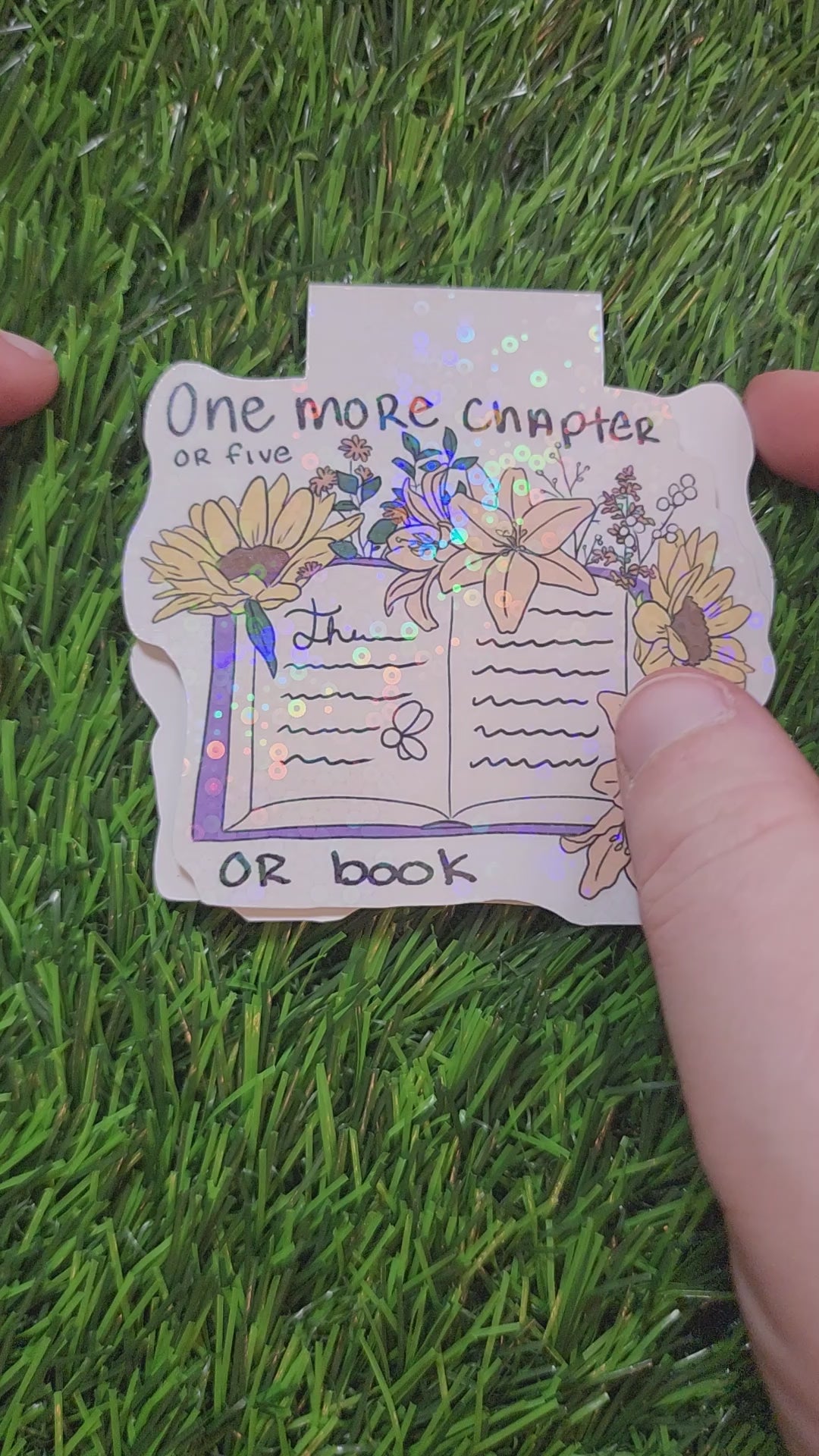 One More Chapter Magnetic Bookmark