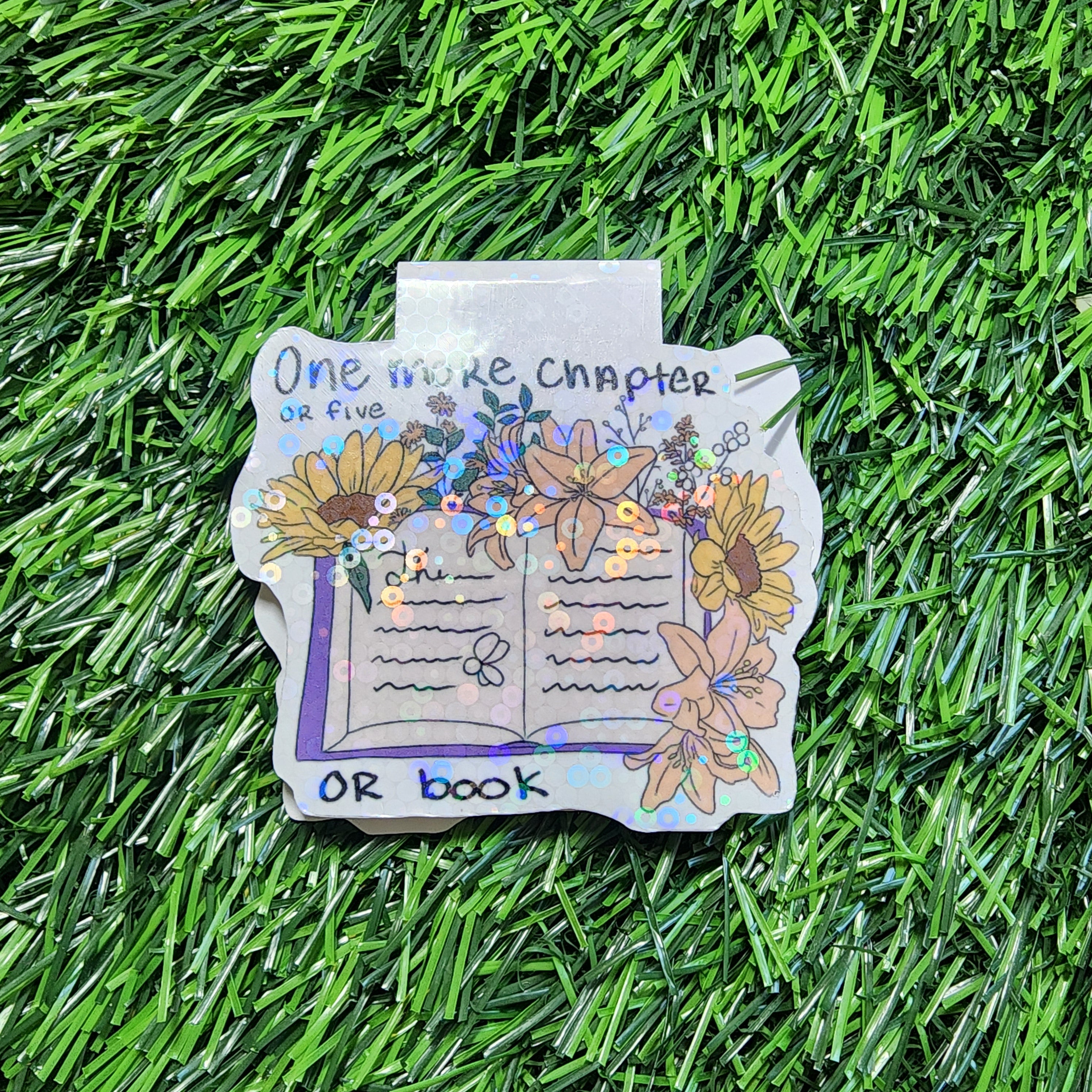 One More Chapter Magnetic Bookmark