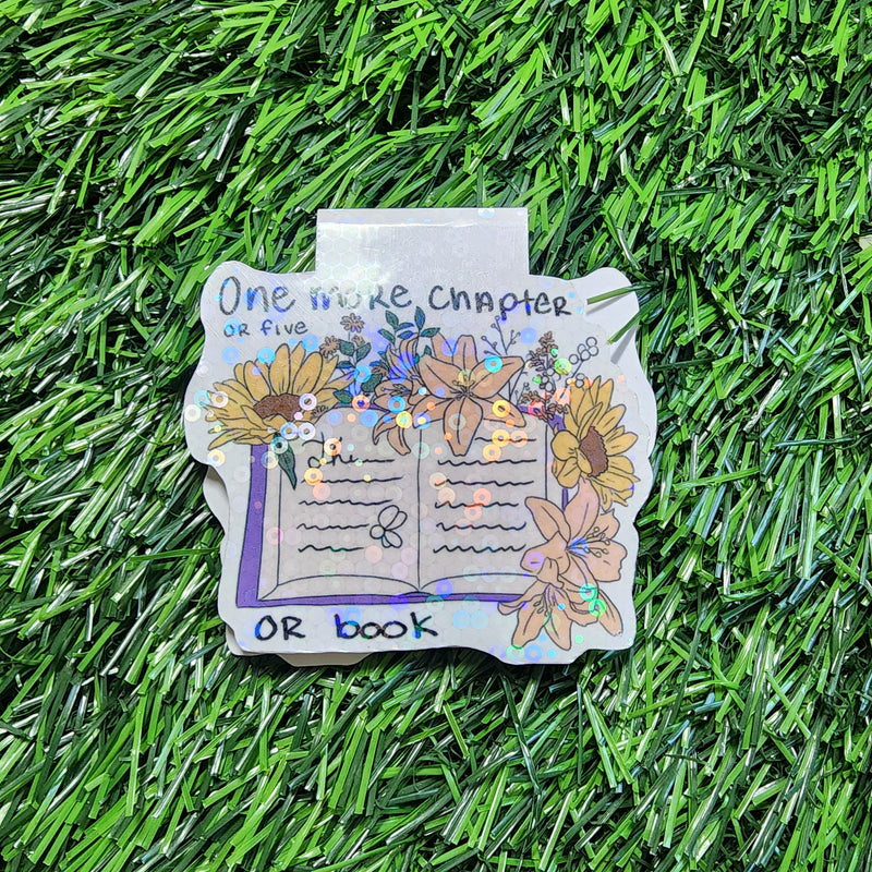One More Chapter Magnetic Bookmark