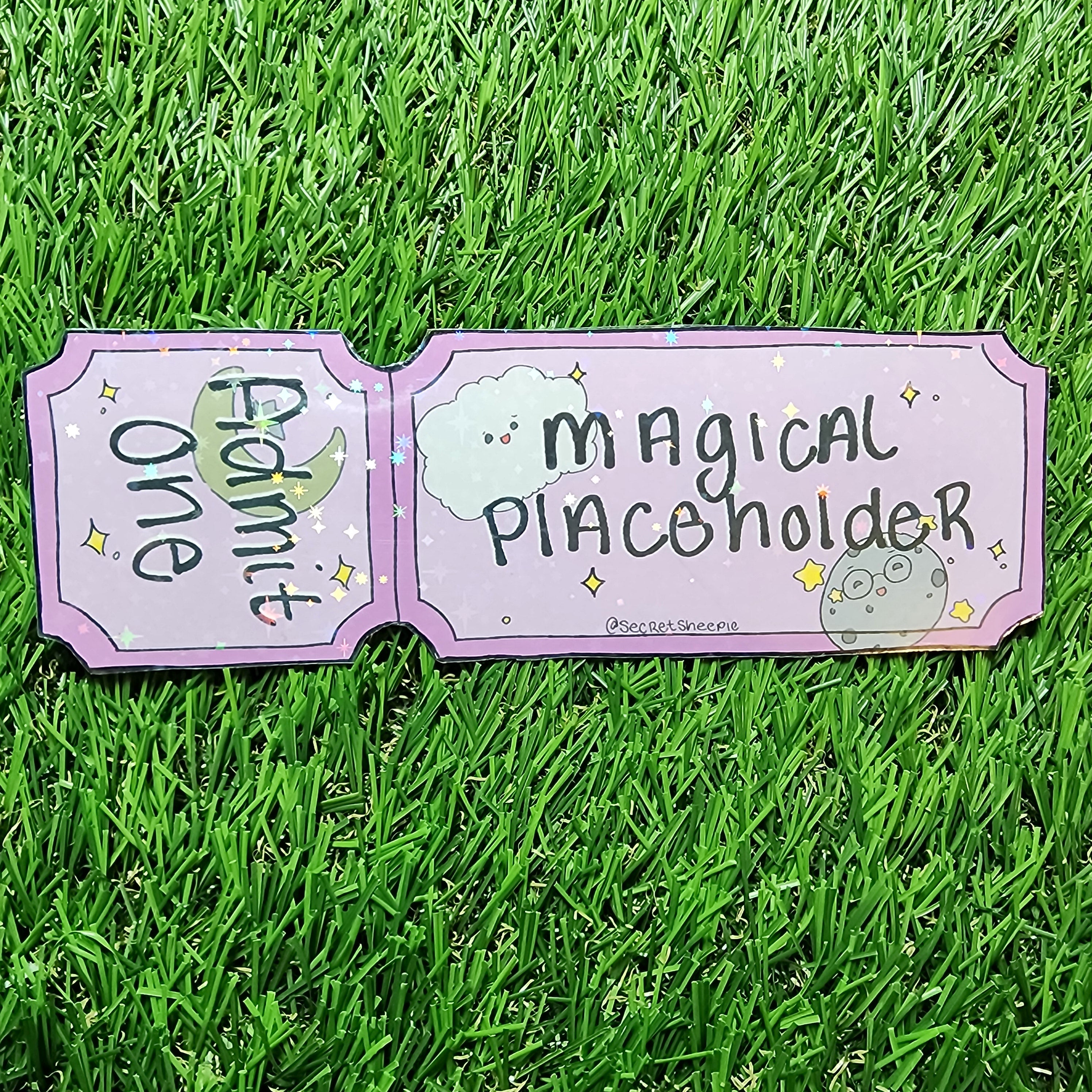 Magical Placeholder Bookmark