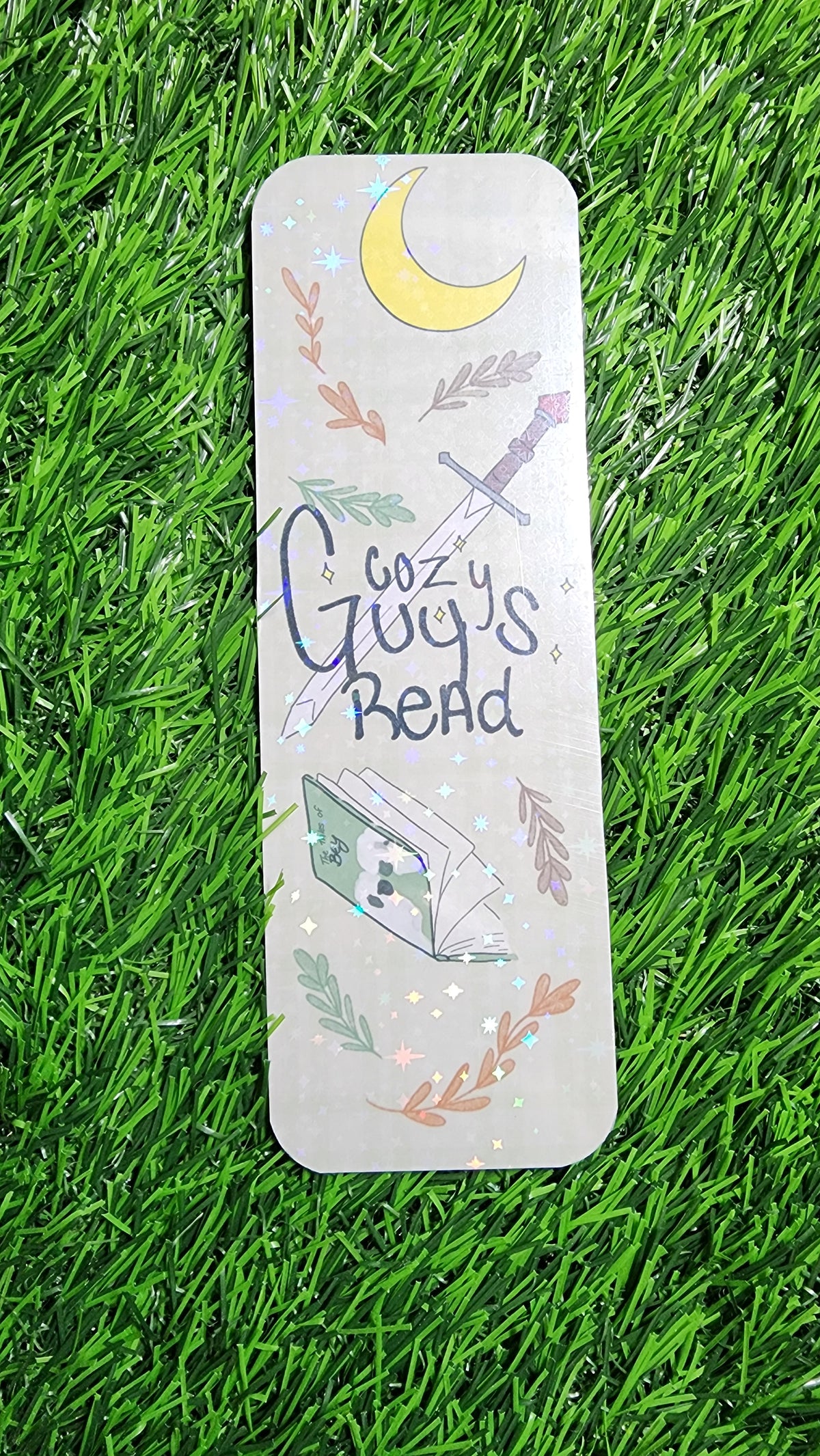 Cozy Guys Read Bookmark