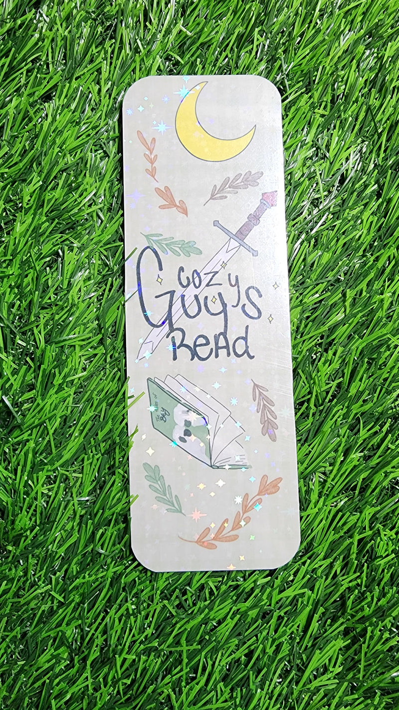 Cozy Guys Read Bookmark