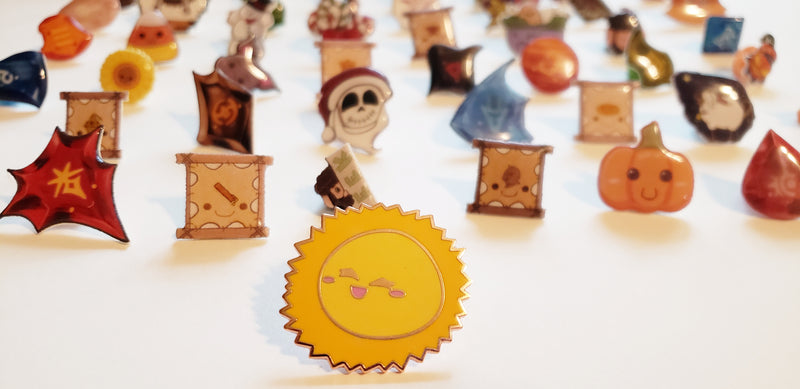 Mystery pins